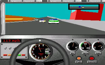 Bill Elliott's NASCAR Challenge_Disk1 screen shot game playing